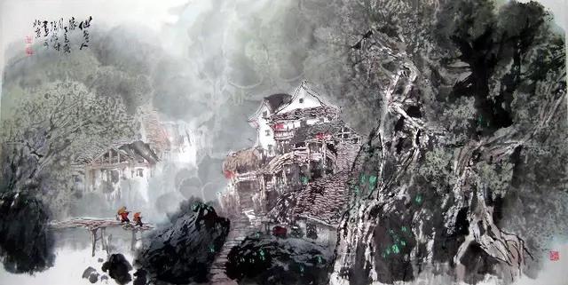 ���ɹ��˼ҡ� 2007�� 68x136cm